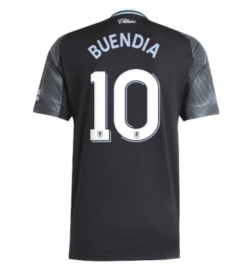 Aston Villa Emiliano Buendia #10 Udebanetrøje 2025-26 Kortærmet